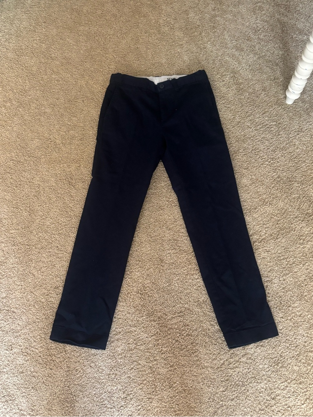 Crewcuts Navy Straight Chino Pants